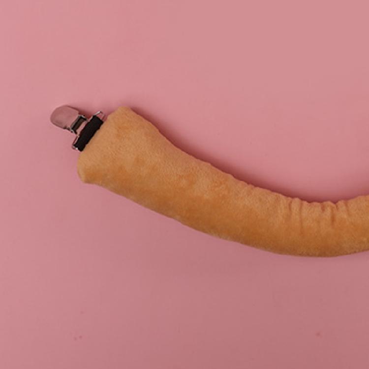 Plush Animal Lion Ears Headdress Lolita Headwear Long Tail Furry Hair Hoop