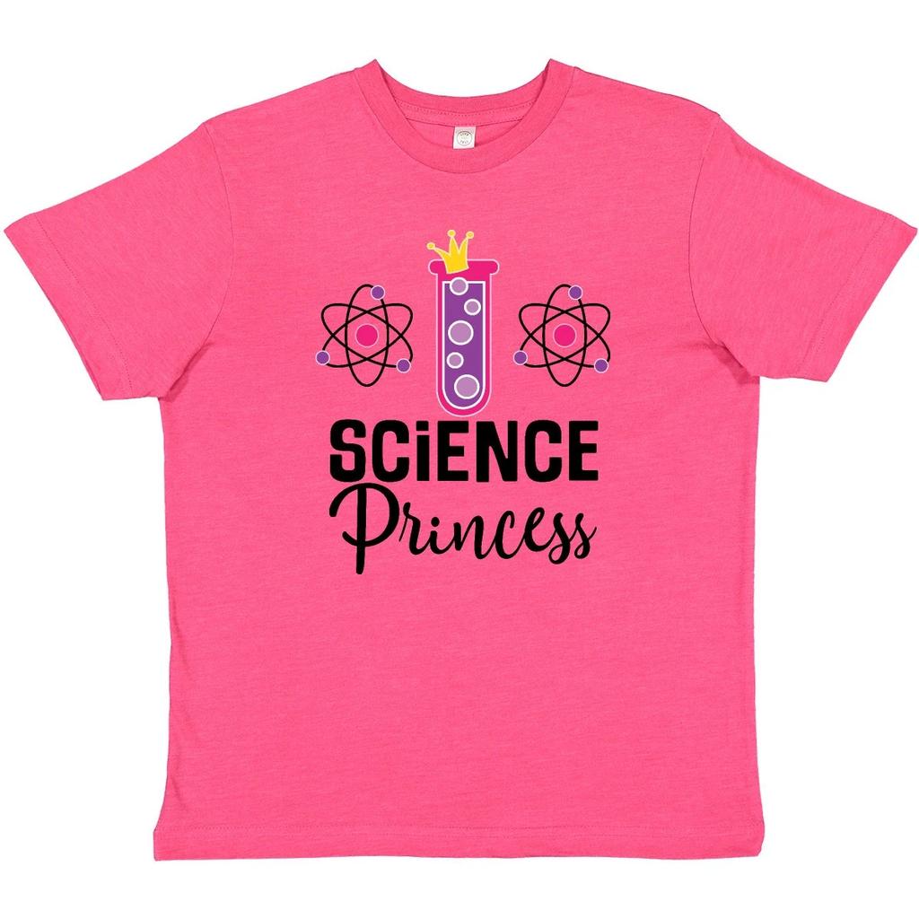 Inktastic Science Princess Girls Scientist Youth T-Shirt Profession Job Geek In