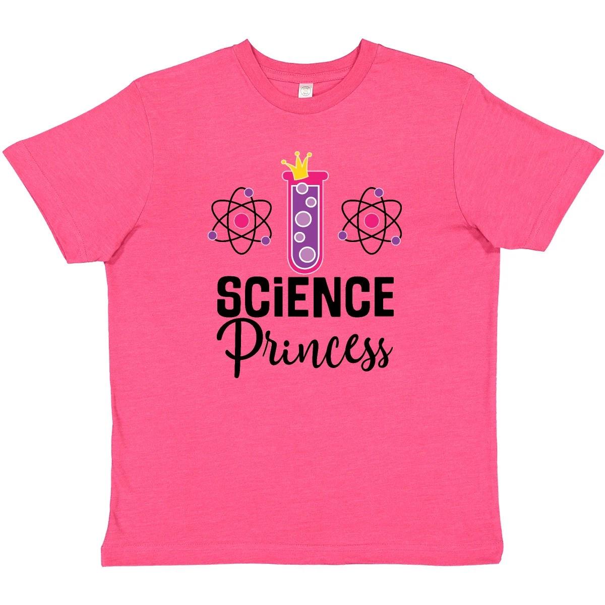 Inktastic Science Princess Girls Scientist Youth T-Shirt Profession Job Geek In 160
