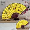 Silk Cloth Fans, Blank Folding Fans, , Custom Drawing and Calligraphy Fans, Men's Chinese Style, Ancient Style, Advertising, Calligraphy Fan, White