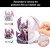 Artistic 2D Flat Dragon Beauty Woman Acrylic Statue Nontoxic Decorative Piece Ornament For Living Room Office Desktop
