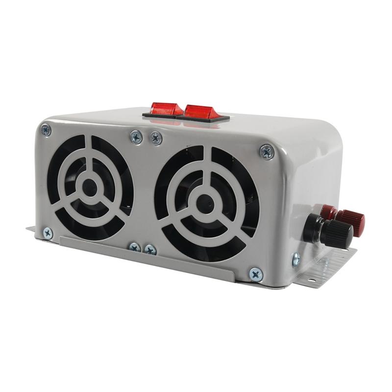 600W Car Universal Electric Heater Kits 3 Hole 12V DC Heating Fan Defogger Glass Defroster Demister