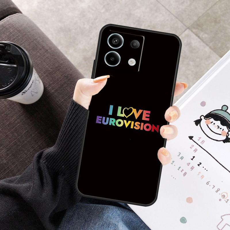 

Eurovision Song Contest Cover For Xiaomi Redmi Note 14 13 10 11 12 Pro 11S 12S Case For Redmi 15C 13C 12C 10C 14C 15 Redmi Note 14 Pro 5G
