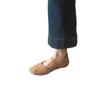Commuter Version~ French Literary and Artistic Style Woven Hollowed-out Outer Wear Breathable Mary Jane Sandals Women's Word with Flat Shoes