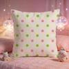 American Vintage Polka Dot Cushion Cover Premium Comfort Reversible Pillow Cove Two in One Design for Any Room  Car Interior