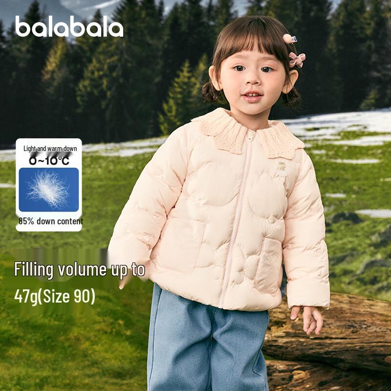 Зимняя пуховая куртка для девочек Balabala 100