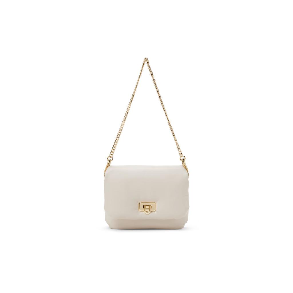 Charles & Keith Soft Chain Underarm Small Square Bag Women Shoulder Bag Black Ivory Brown CK2-80151356