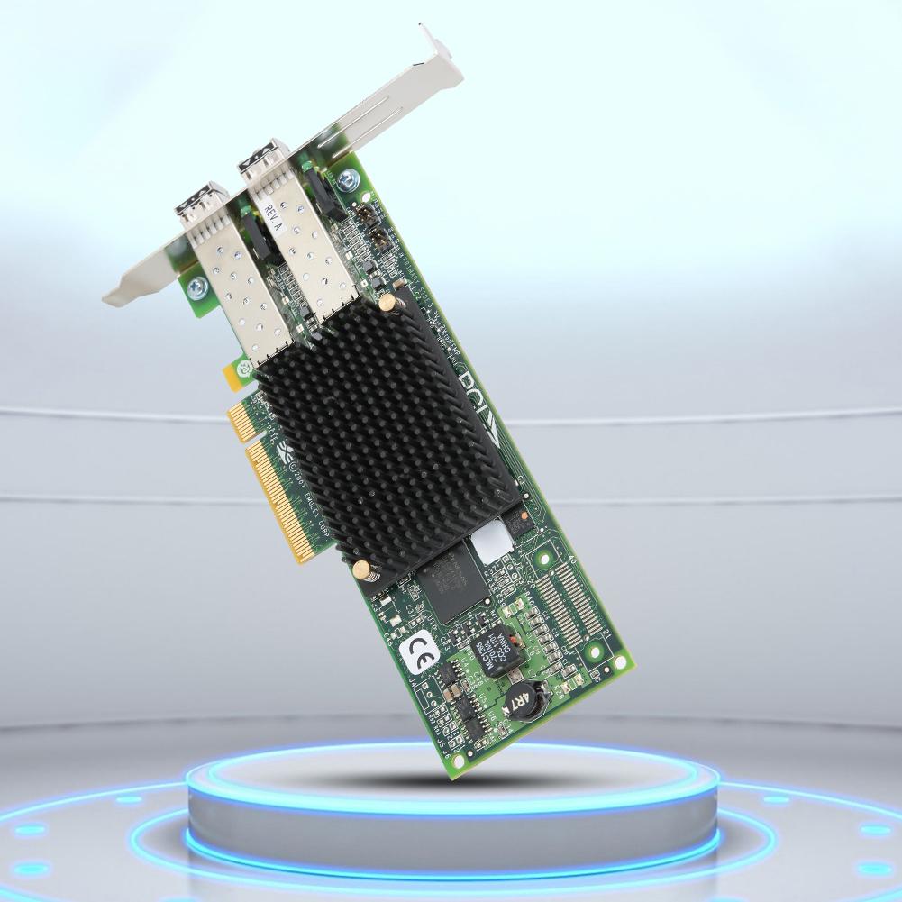 For EMULEX LPE12002 FC HBA PCle 2.0 8G PCl E Dual Port Fiber Channel Card HBA Card