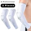 2PCS Basketball Elbow Pads Compression Volleyball Sleeves Protector Fitness Gear Fitness Activities Training Support Brac Practical Use