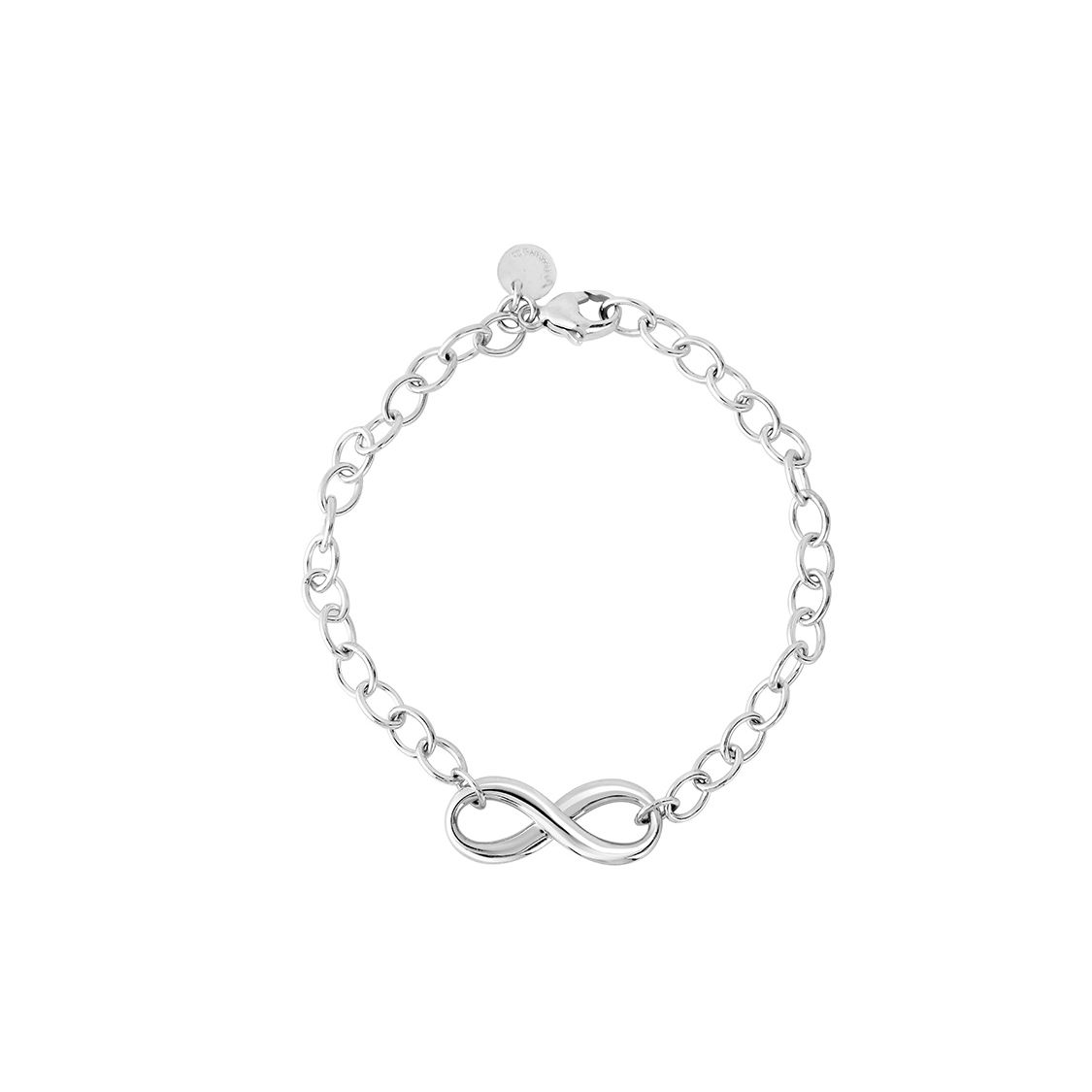 

Tiffany & Co. Infinity Collection Minimalist Fashion Bow Knot Ring Silver 925 Necklace Women necklace 26758459 Box,F,Silver