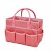 Craft Organizer Bag for Art Storage Oxford Cloth Multiple Pockets Sewing Bag for Scrapbooking School Office Supplies