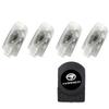 Courtesy Door Welcome Courtesy Laser Logo LED Logo Projection HD Set of Car Courtesy Lights Compatible with 30 60 and 80 Series Toyota Harrier Lights,