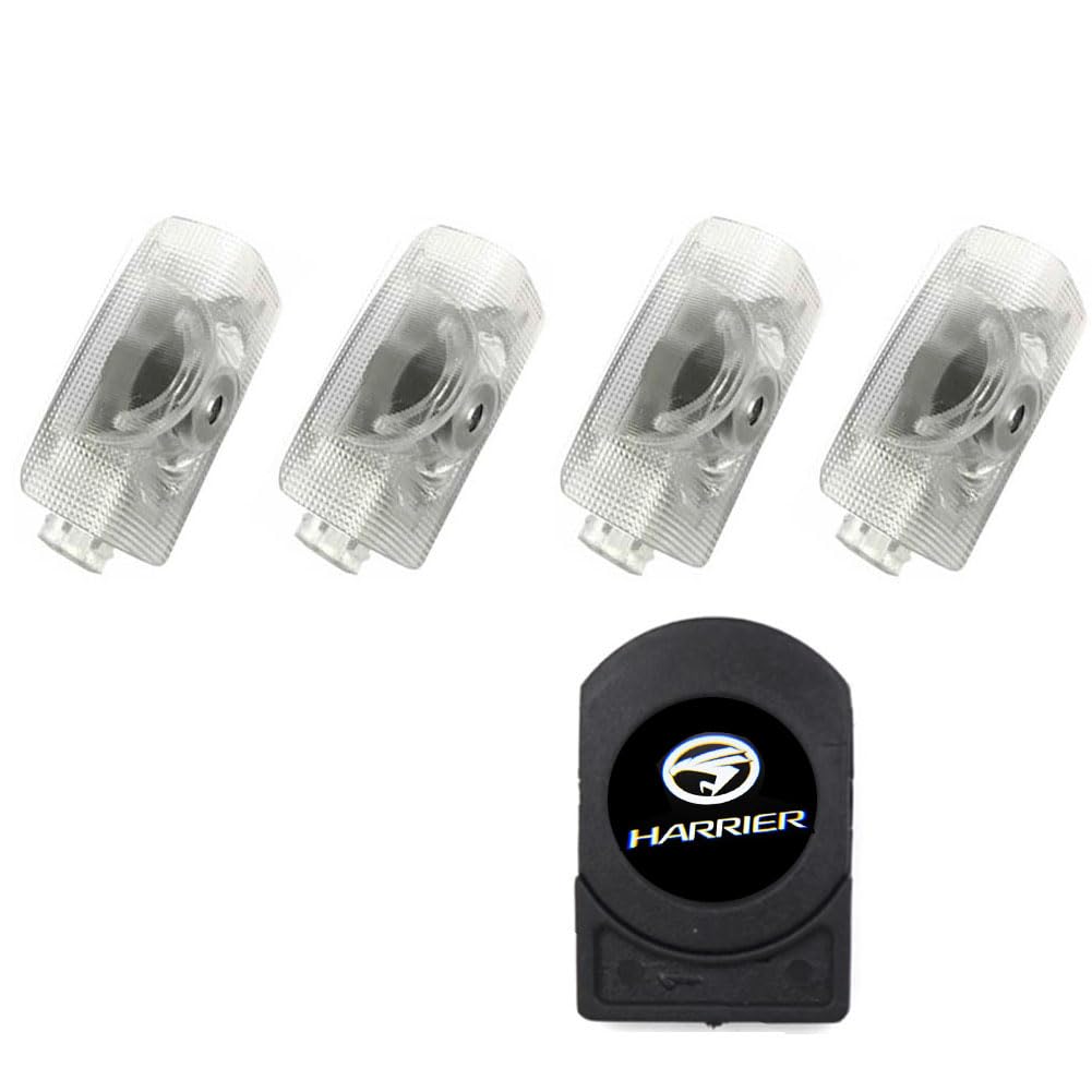 

Подсветка двери вежливости Приветствие Лазерный логотип Светодиодная проекция логотипа HD Комплект фонарей вежливости для автомобиля Совместим с сериями 30 60 и 80 Toyota Harrier Lights,