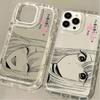 Anime Kawaii Girl Phone Case for Samsung Galaxy S25 S24 S23 S22 S21 S20 S10 Note20 Note10 FE Ultra Plus 4G 5G Clear Back Cover