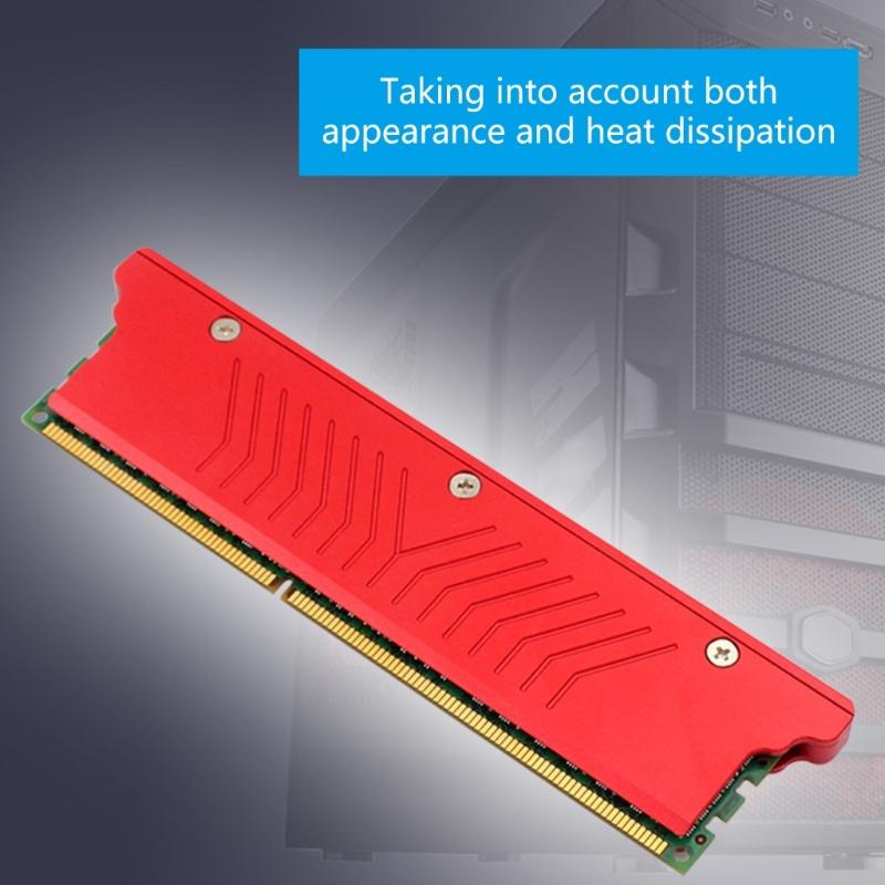 Aluminum Alloy RAMs Heat Sink For DDR5 DDR4 DDR3 Memory Module Improved Thermals Management Solution