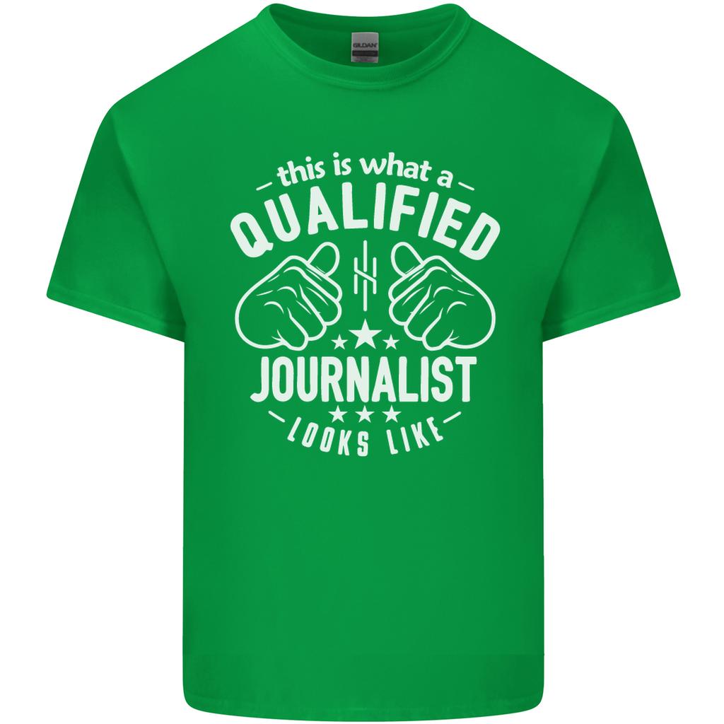 This Is What a Qualified Journalist Looks Like Unisexs Light Cotton TShirt