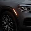2 stücke Auto Seite Marker Aufkleber Reflektierende Trim Auto Außen Rad Augenbraue Aufkleber Aufkleber Warnung Reflektierende Band Streifen