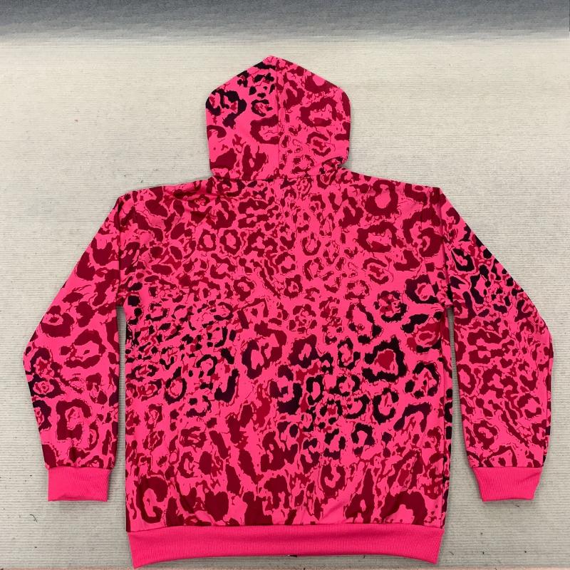 European and American Autumn and Winter Loose Casual Hip-hop Hooded Cardigan Top