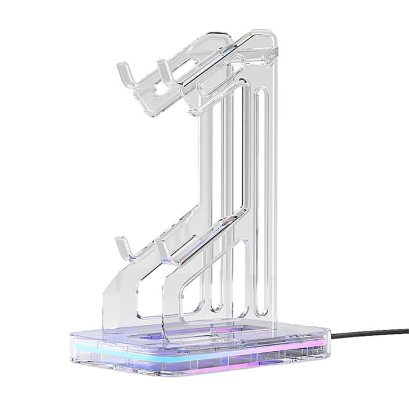 Universal Gamepad Controller Bracket Headphone Stand Hanger Storage Rack Compatible for Game Handle Base Support Holder