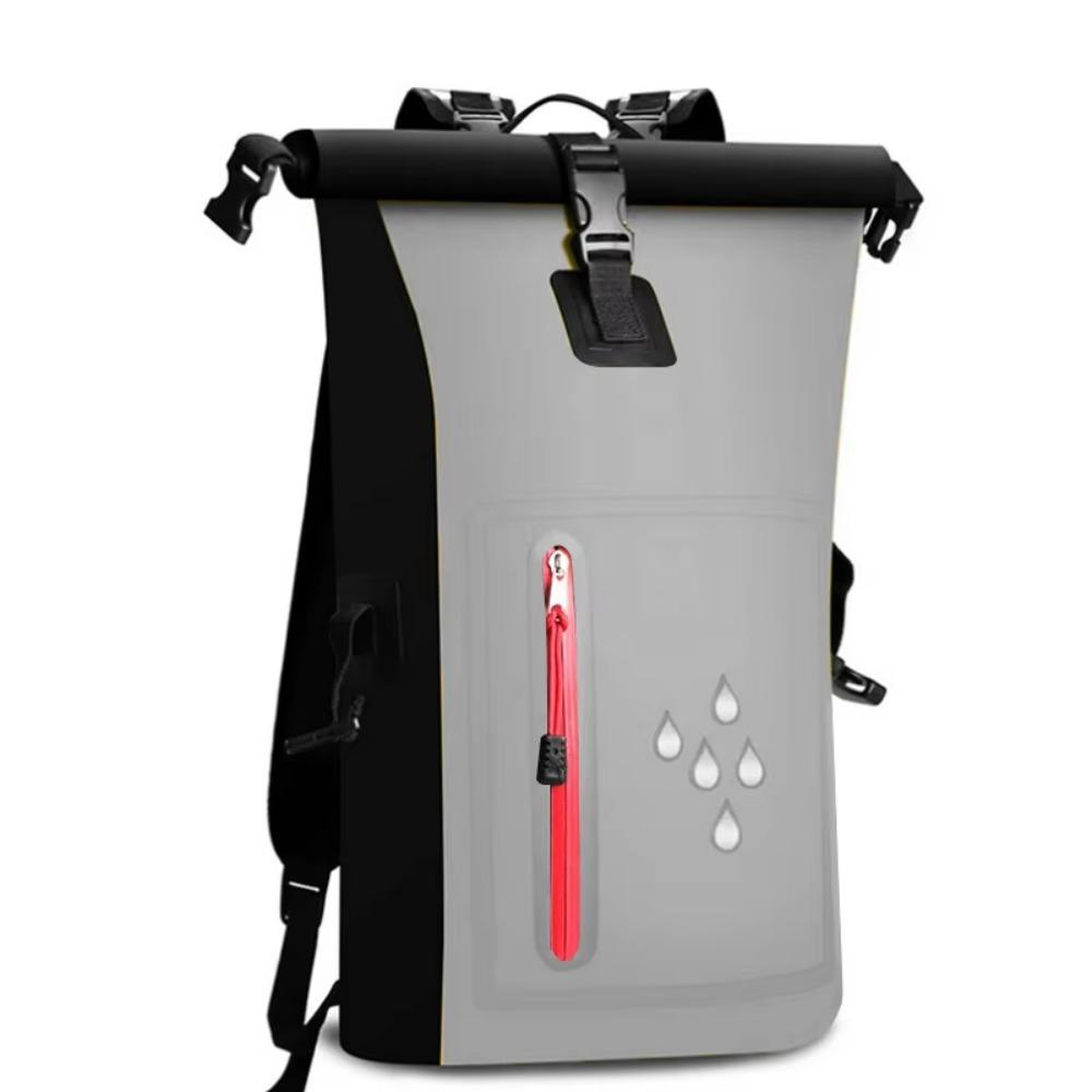 Large Capacity Waterproof Drift Bag IPX6 Rating Waterproof Bucket Bag Swimming Backpack  Camping