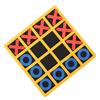 Tictactoe Game Portable and Safe EVA Mini Tictactoe XO Shape Chess Game Educational Toy