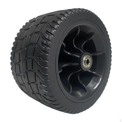 Wagon Cart Wheel 7inch Practical Accessories Heavy Duty Easy To Install Diameter 6.7inch Replacement