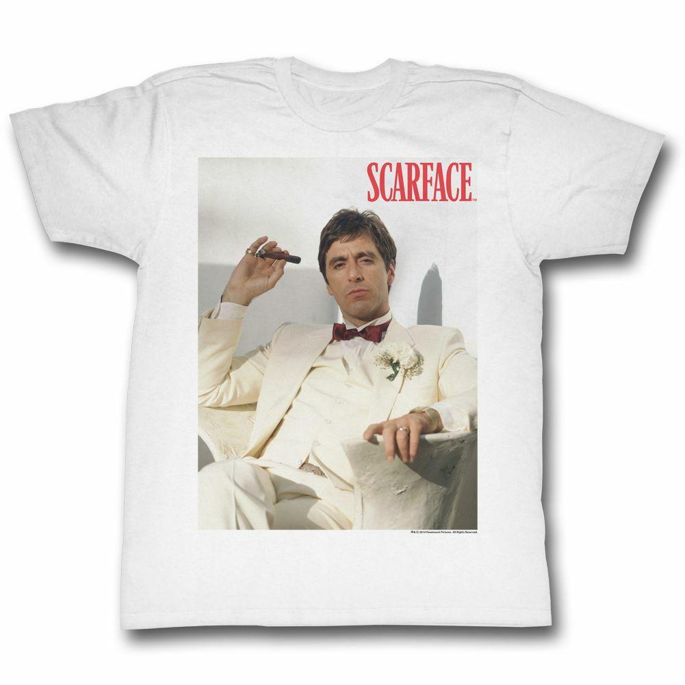 Scarface Chillin White T-Shirt XL