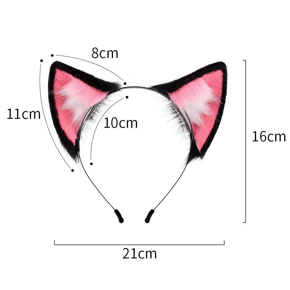 King Of Glory Daji Tail Ear Set Cos Wonder Of Time Travel Fox Beast Ear Headband Headgear