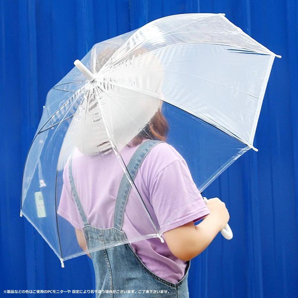 Tobiemon Vinyl Jump Umbrella 65cm Transparent Large