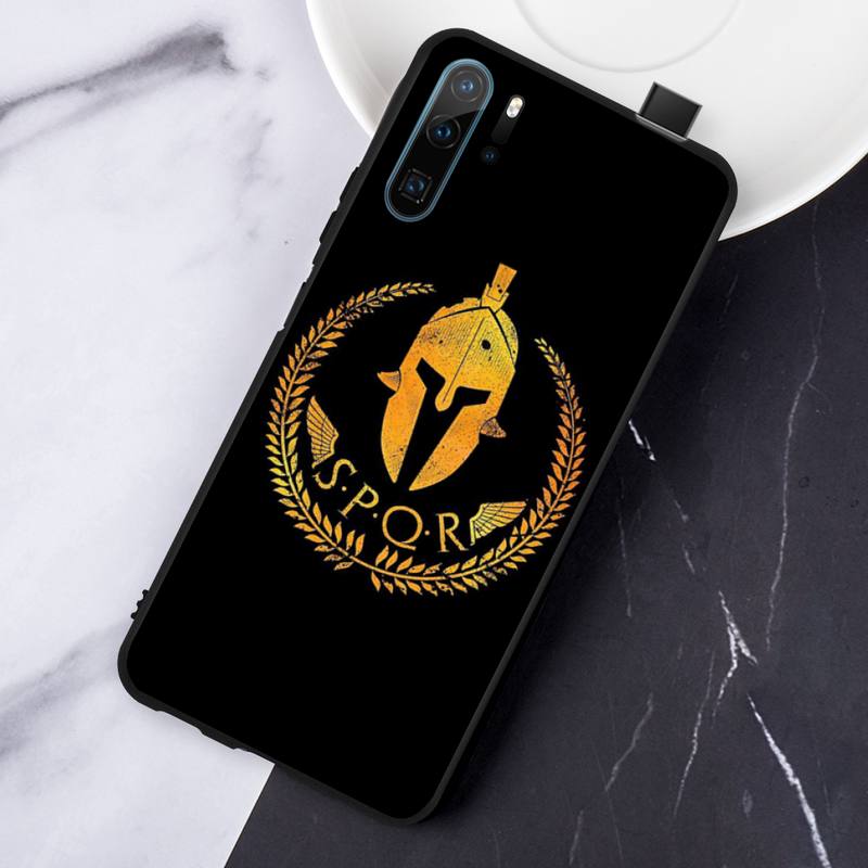 SPQR Roman Imperial Legion Pouzdro na telefon pro Huawei Honor Mate P 9 10 20 30 40 Pro 10i 7 8 axe Lite nova 5t