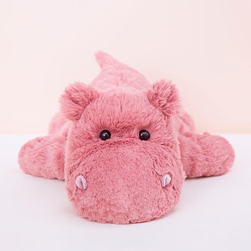 

Hug soft animal doll lying down throw pillow lion plush toy children sleeping doll birthday gift 35Cm