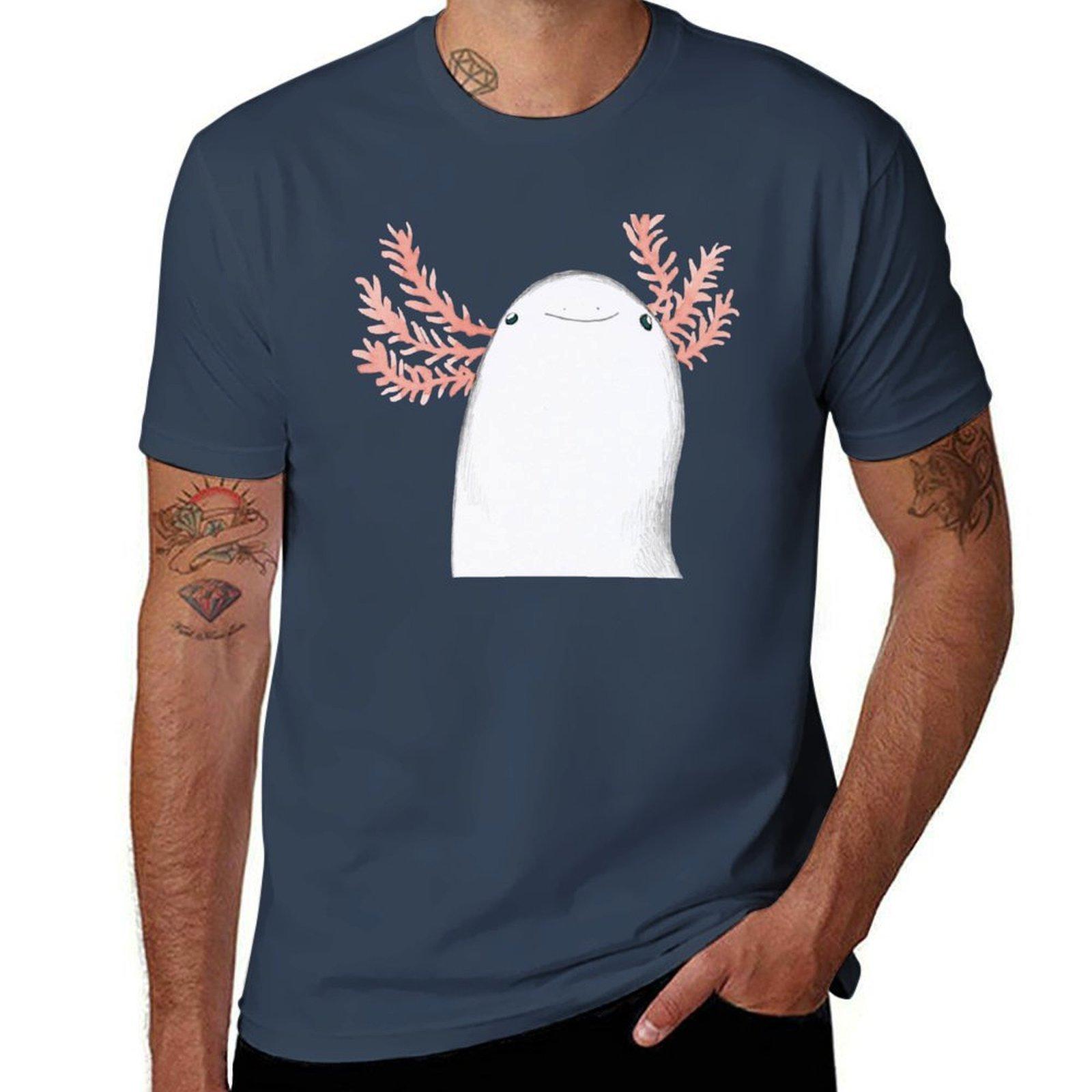 Axolotl CloseUp TShirt High Elasticity Sports TShirt S