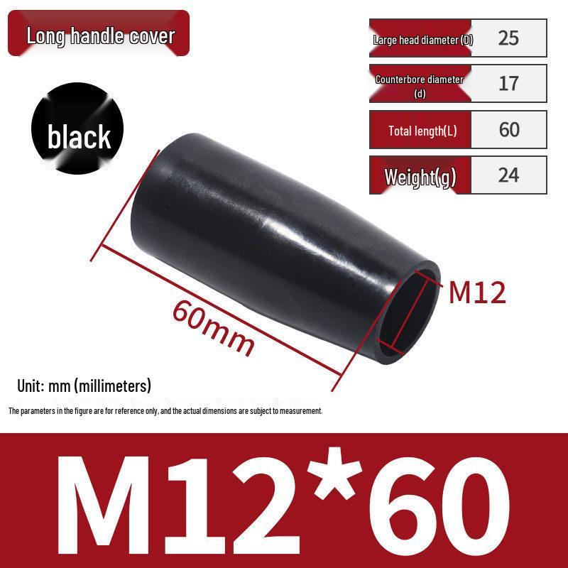 Bakelite Long/Short Sleeve Ball Handle Rod Grip (M6, M8, M10, M12, M16)