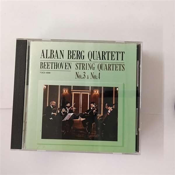 

CD BEETHOVEN ALBAN BERG QUARTET String Quartets Nos.3 4 Alban Ber TOCE5996 EMI Japan Classical Used