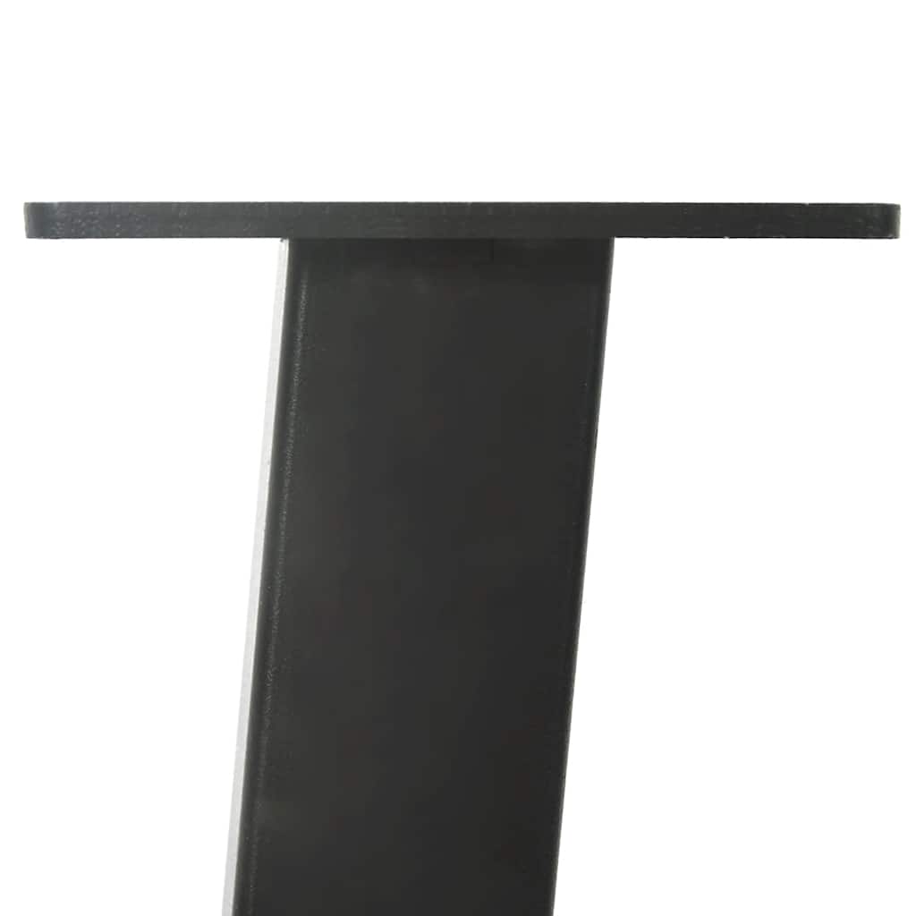 Vidaxl Nogi Do Stolika Kawowego, 4 Szt., Antracyt, 30 Cm, Stal
