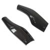 1 Pair Steering Gear Lever Cover Carbon Fiber Pattern Shift Lever Trim