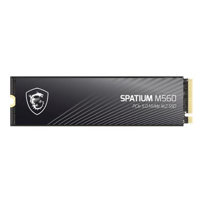 Disco SSD MSI SPATIUM M560 2TB PCIe 5.0 NVMe 2.0 M.2 2280 (10300/8700 MB/s) NAND 3D