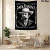Jack Daniel'S Timeless Tennessee Whiskey Tapestry Fashion Print Background Cloth Wall Covering Decoration Work Of Art Wall Decoration