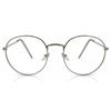 Full Rim Round Silver Channon X3447 4 C2 Fashion Unisex Eyeglasses