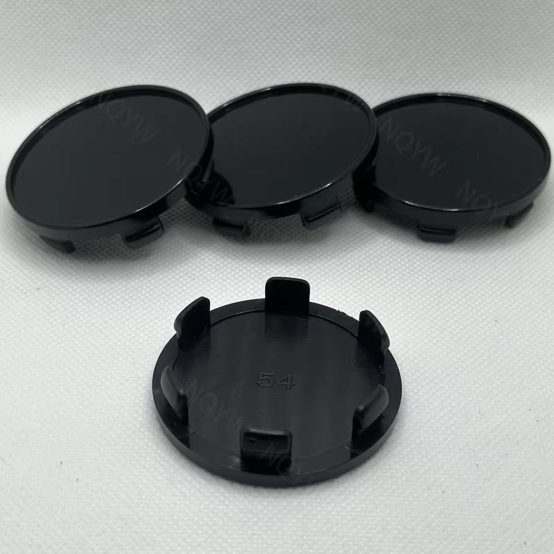 4ks/sada 54mm Stredové kryty nábojov kolies auta Kryty nábojov ráfikov kolies auta Znaky Samolepky Nálepky Auto Príslušenstvo Pasujú 50mm Plochá Samolepka s logom