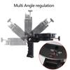 Universal Flash Bracket Mount Adapter with Hand Grip Adjustable for Speedlite Snoots Flash Softbox Photography Umbrella