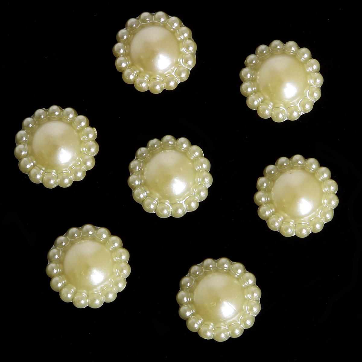 

50 шт./пакет 12 мм красочные кружевные полукруглые плоские бисерные украшения «сделай сам», аксессуары ручной работы 12mm 50pcs/bag