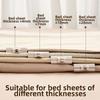 6Pcs Invisible Bed Sheet Clips Non Slip Quilt Cover Fastener New Mattress Sheet Buckle