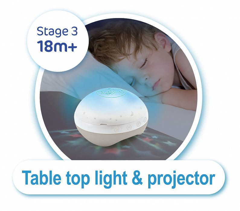 B-Kids Electronic Musical Mobile with Projector and Light 3-in-1 Beige
