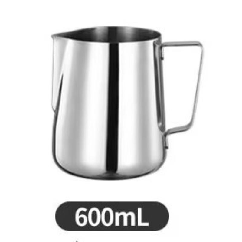 350/600/1000ml Milk Jugs Fashion Stainless Steel Milk Craft Milk Frothing Pitcher Coffee Latte Frothing Art Jug Mug Cup