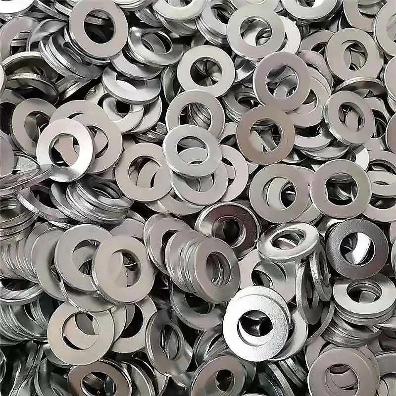 80/180/360/540/720pcs M2 M2.5 M3 M4 M5 M6 M8 M10 Stainless Steel Flat Washer Plain Gaskets Metal Washers Rings for Screw Bolt Assortment Kits