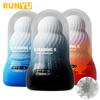 Male Masturbator Cup Soft Pussy Sex Toys Transparent Vagina Adult Endurance Exercise Adult Supplies Vacuum Pocket Cup for Men
