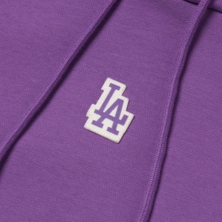 MLB Los Angeles Dodgers Sweatshirts Unisex Purple Hooded Moderate Regular 3AHDB0114-07LDD