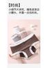 Fenteng [including Mulberry Silk Crotch] 4-pack Breathable Women's Underwear, Smooth and Fashionable Elastic Triangle Pants, No Buttock Pinch