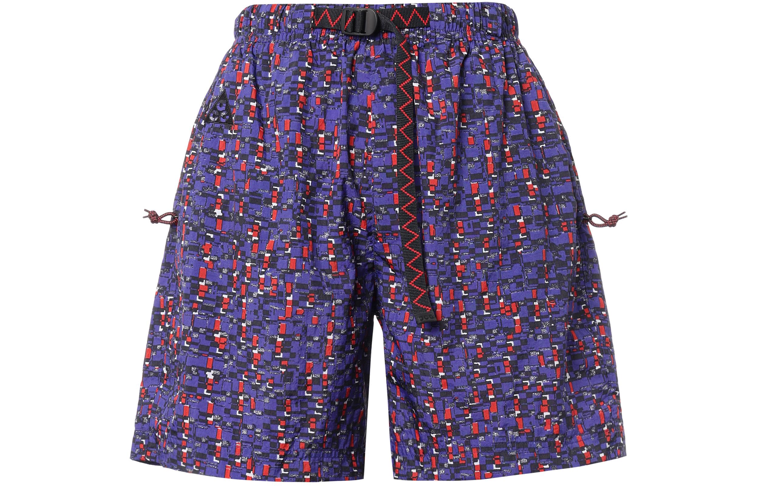 Nike ACG Casual Shorts Men s Blue Red CT6333-010 S
